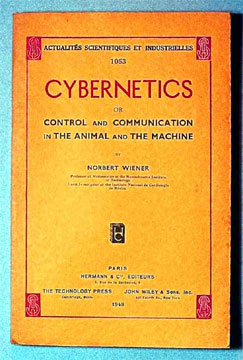 Norbert Wiener. Cybernetics. 1948 French Edition