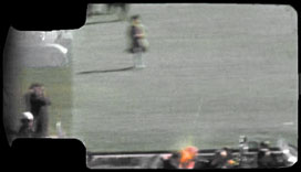 Abraham Zapruder. Kennedy assassination. 8mm film.